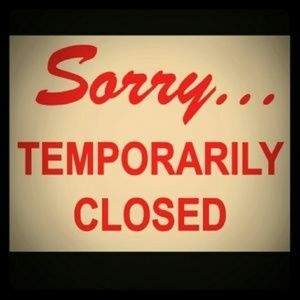 Closet Temporary Closed